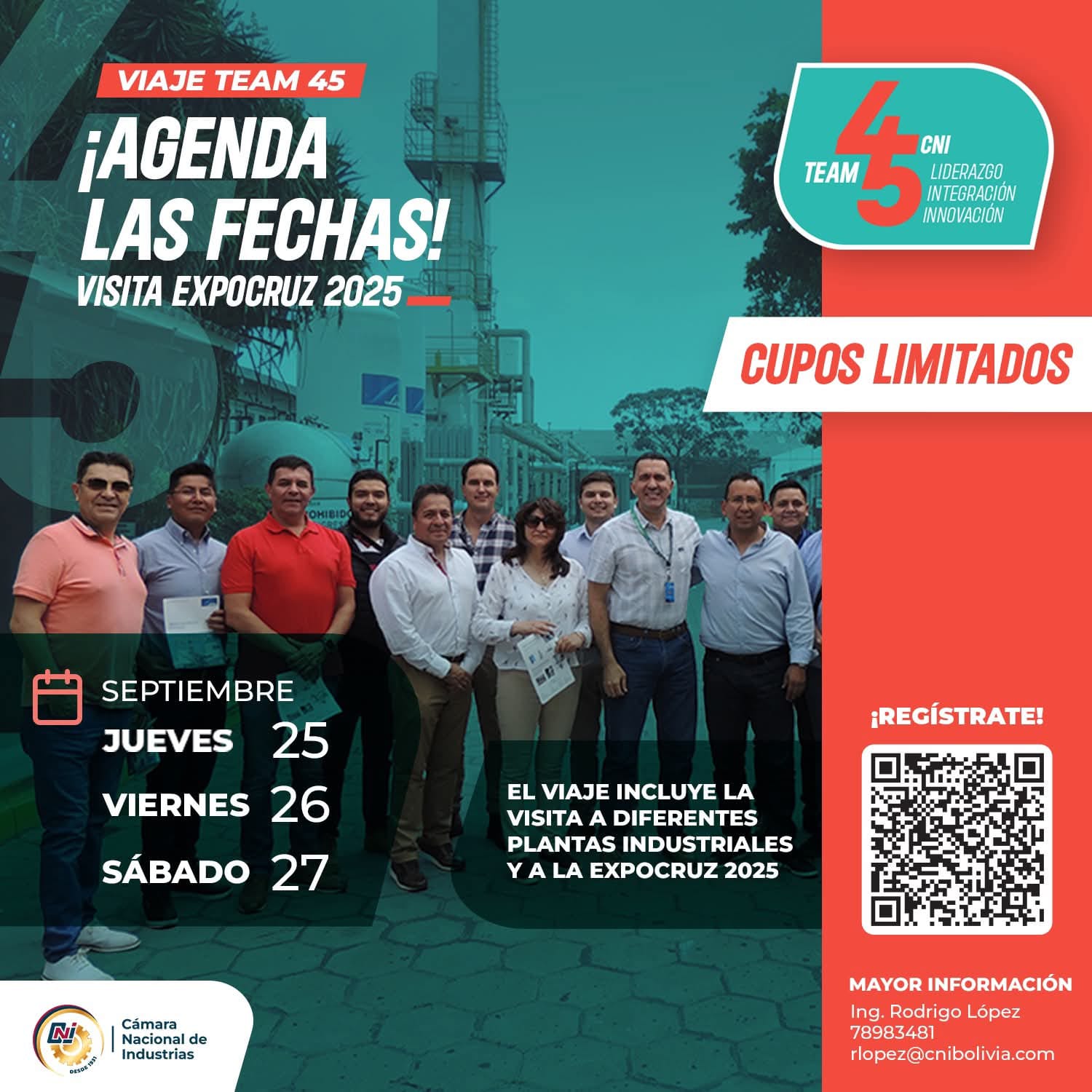 VIAJE A LA EXPOCRUZ TEAM 45